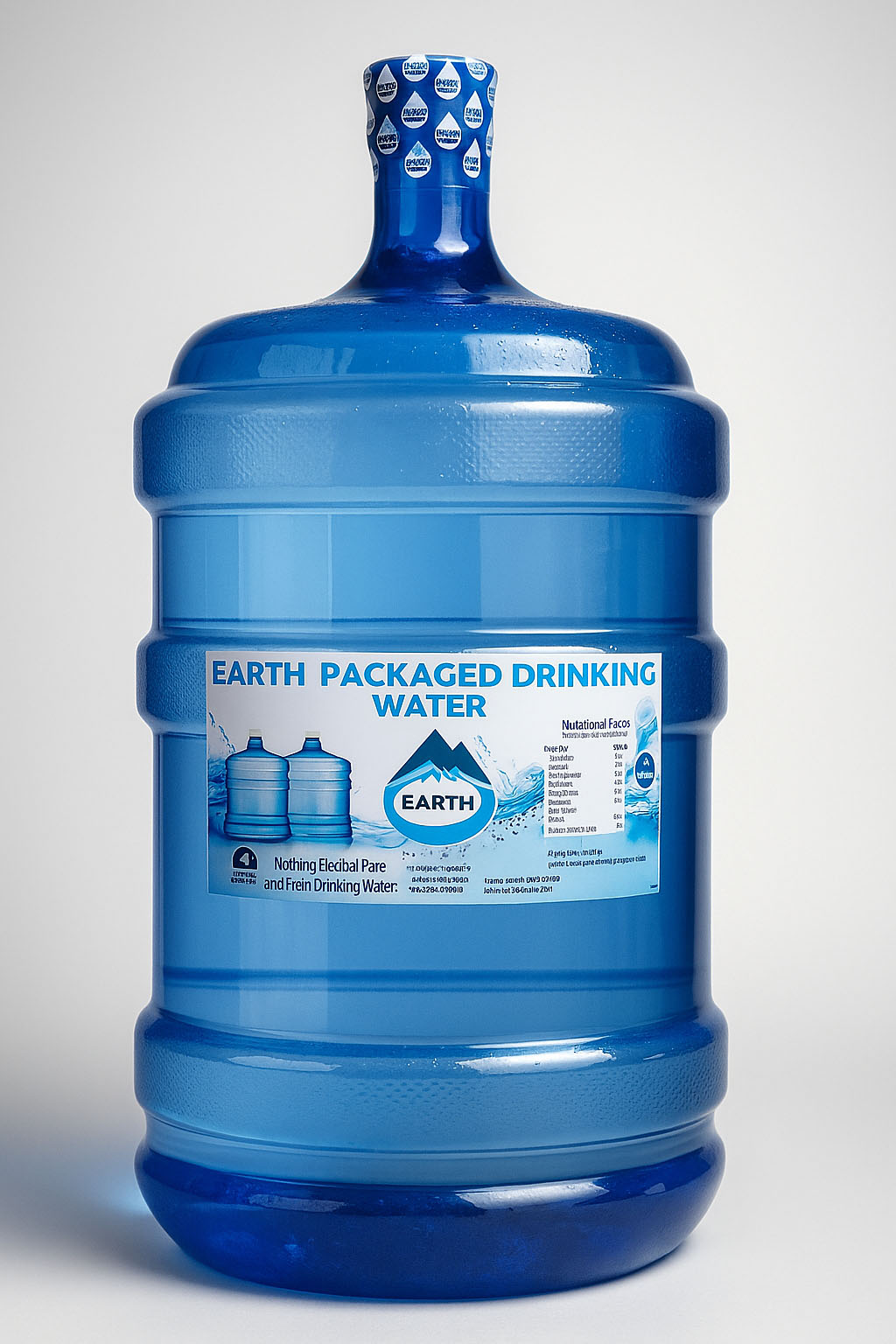 Earth Packaged Drinking Water product bottles